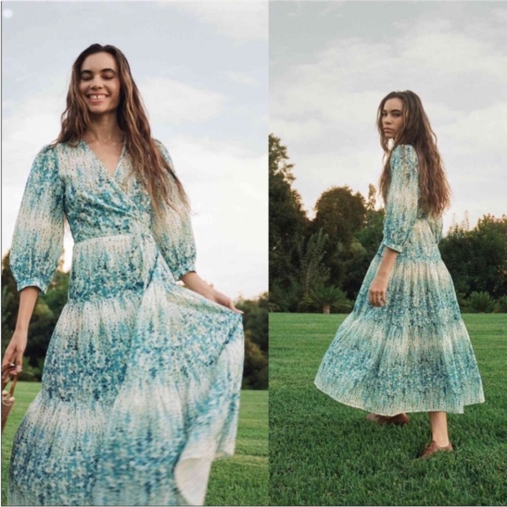 NWT Christy Dawn Noah Wrap Dress